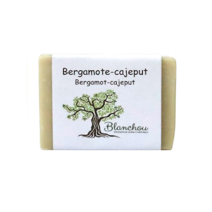 BLA0032 - Savon aux huiles essentielles de bergamote et de cajeput