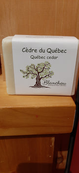 BLA0112 - Savon à l'huile essentielle de cèdre du Québec