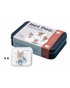 HOT7410 - Chauffe-mains réutilisables - Boîtier de 4