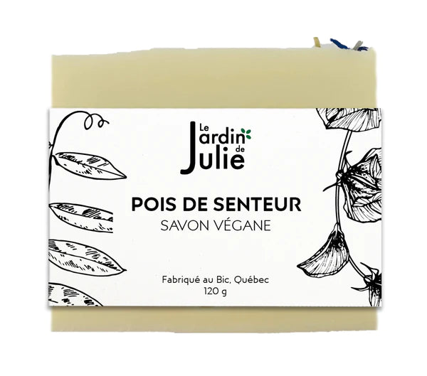 JdJ0453 - Savon artisanal végane - pois de senteur