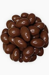 NEV0207 - Amandes enrobées de chocolat au lait - $ / 100g