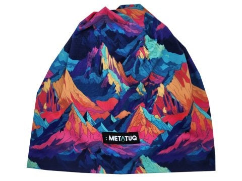 MET0034 - Tuque - 4 en 1 sans pliage - Montagne vive