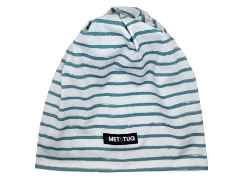 MET0015 - Tuque - 4 en 1 sans pliage - Rayée côtière