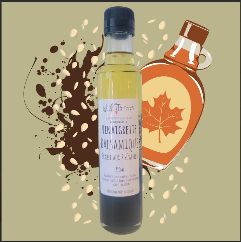 FIT5322 - Balsamic vinaigrette - Maple with 2 sesames