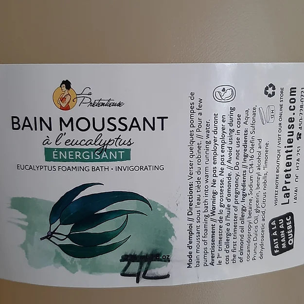 LAP0001 - VRAC - Bain moussant à l'eucalyptus énergisant