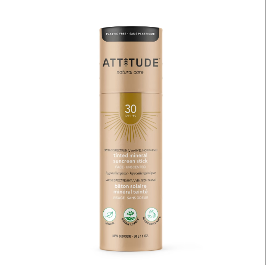 ATT6041 - Tinted mineral sunscreen for face - SPF 30 