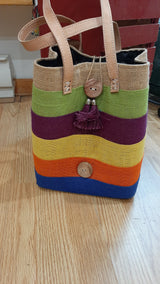 PAN0056 - Sac besace moyen multicolore