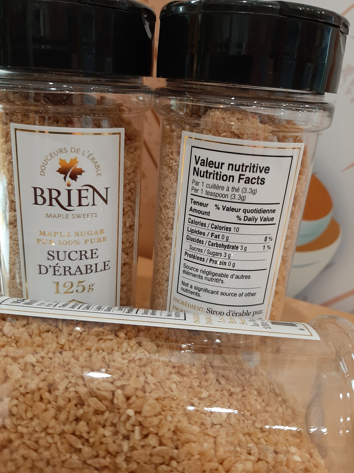 BRI7225 - Sucre d'érable en grains - Shaker