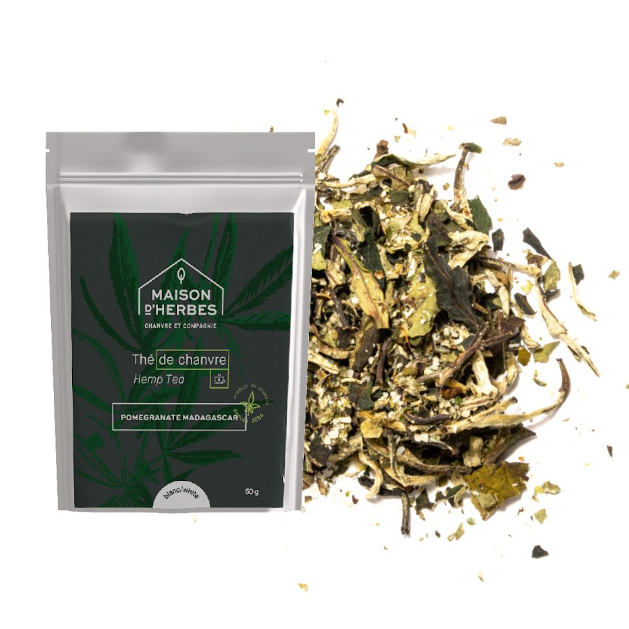 MAI6173 - White hemp tea - Pomegranate from Madagascar 