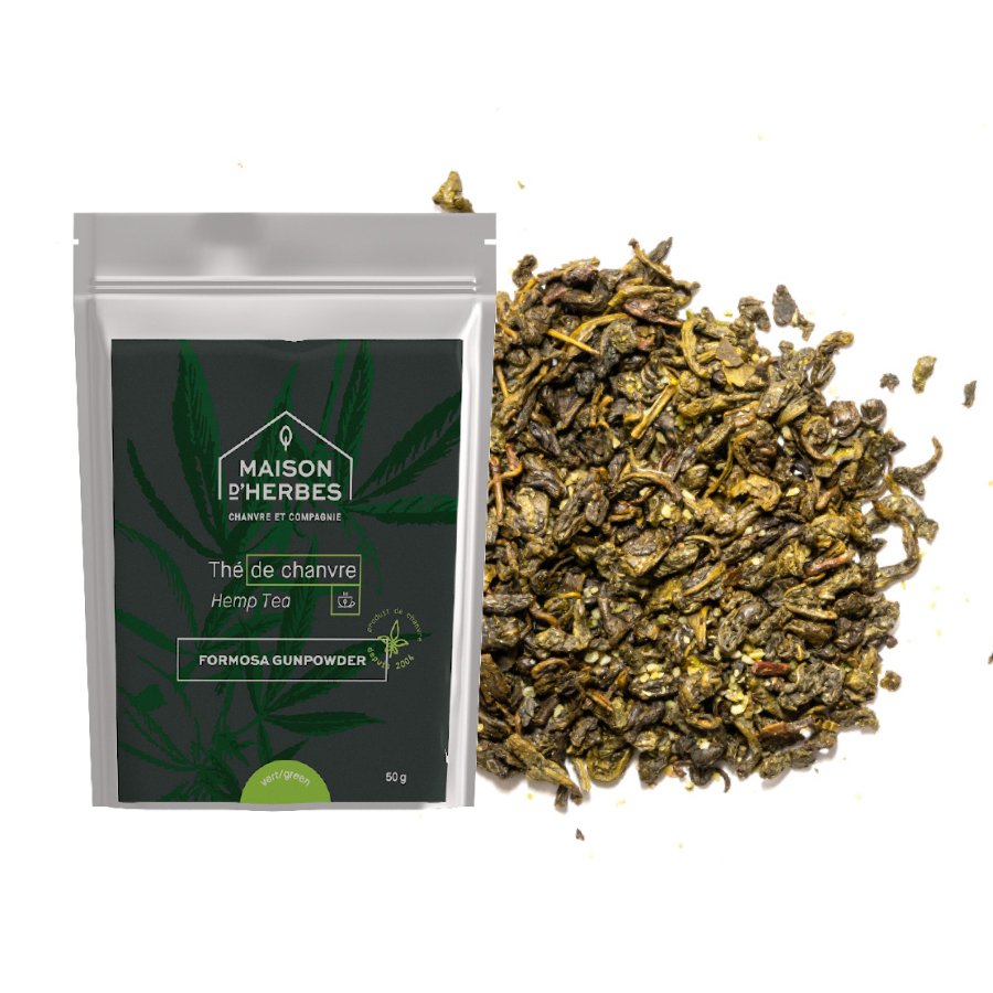 MAI6167 - Hemp green tea - Formosa Gunpowder 