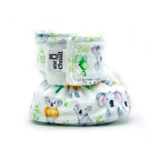 BOC0020 - Baby slippers - koala eucalyptus 