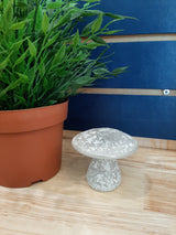 MUS0011 - Snow Spotted Glass Mushroom 