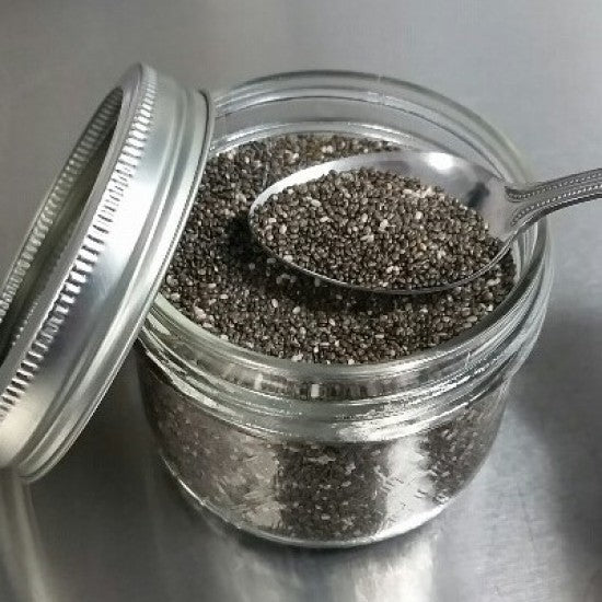 NEV0099 - Black white chia seeds 