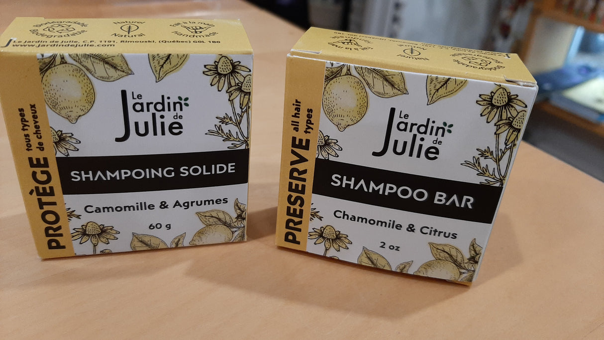 JdJ9420 - Solid shampoo - Chamomile and citrus 