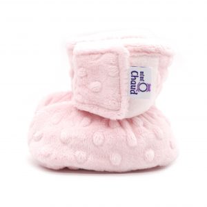 BOC0018 - Pantoufles pour bébé - rose bébé