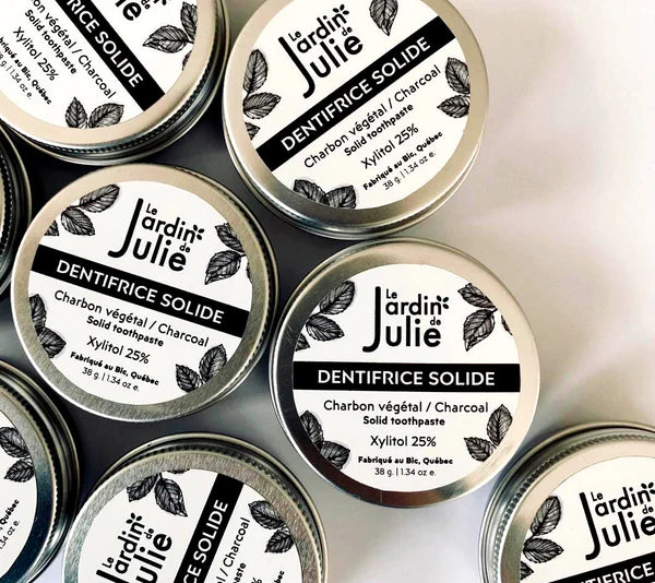 JdJ0050 - Solid toothpaste - vegetable charcoal