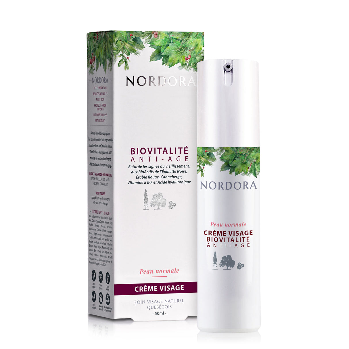 NOR5049 - BioVitalité - Crème visage - peau sensible/Face cream - sensitive skin