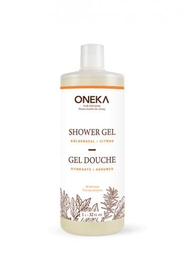 ONE0008 - ONEKA - Gel douche - Hydraste et agrumes / Goldenseal & citrus