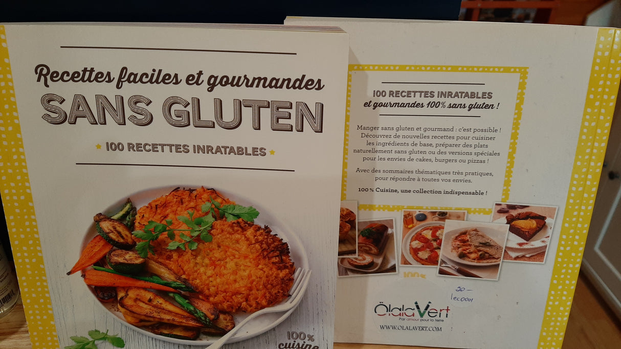 LIV0001 - Recettes faciles et gourmandes sans gluten