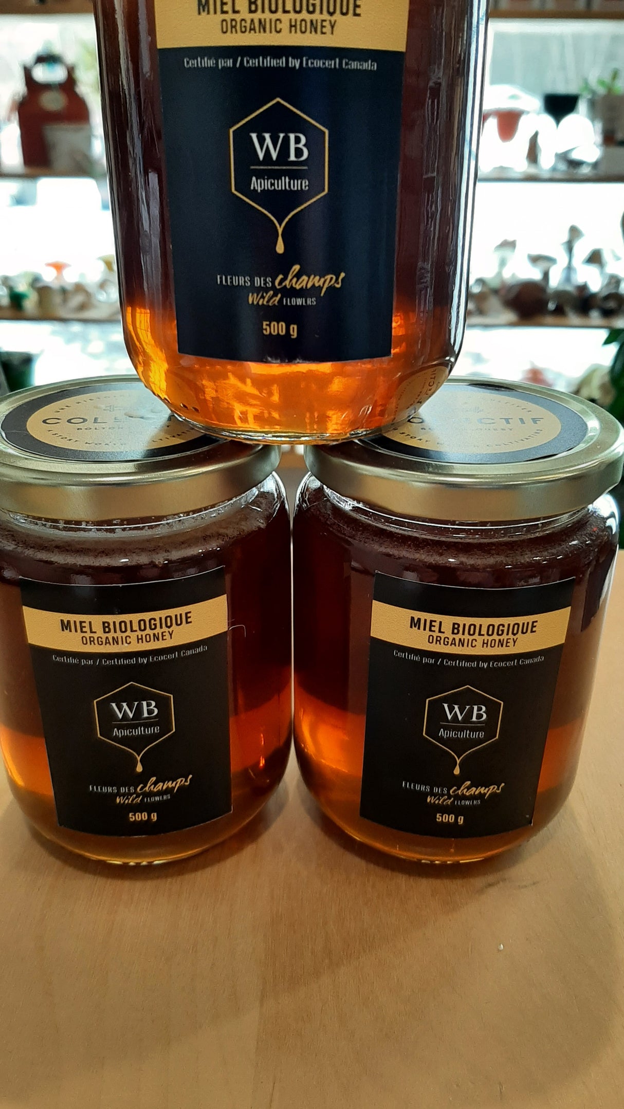 WB4045 - Organic clear honey 