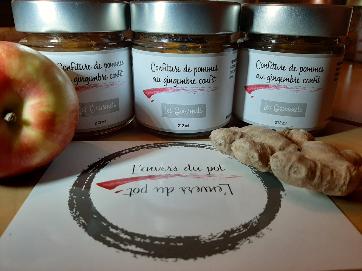 ENV0004 - Confiture de pommes au gingembre confit