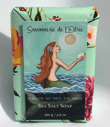 SAV0001 - Savon au sel de mer - Sea salt soap - Thé d'herbes / Herbal tea