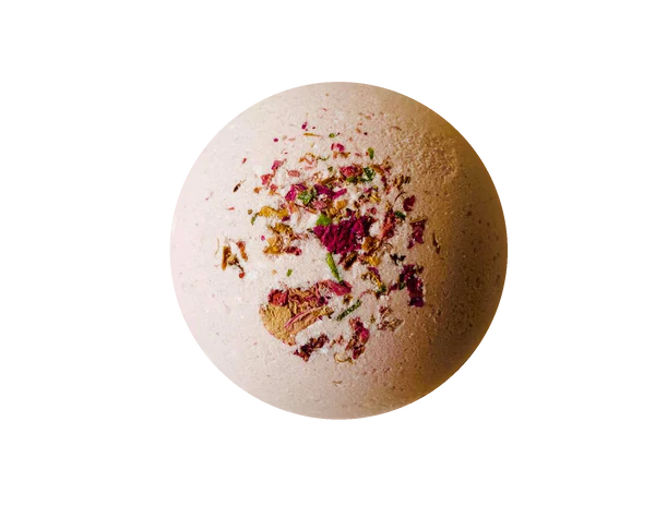 JdJ0026 - Effervescent and foaming wild rose bath bomb 