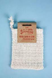 HOM3769 - Cotton and hemp soap bag 