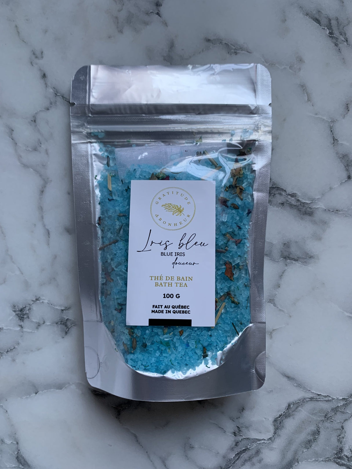 GRA0001 - Bath tea - Blue iris 