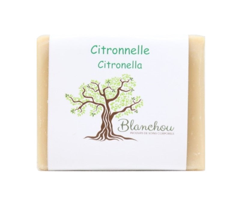 BLA0010 - Savon à l'huile essentielle de citronnelle