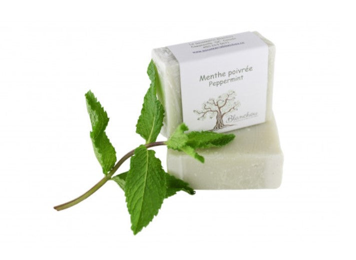 BLA0106 - 1/2 soap with peppermint essential oil 