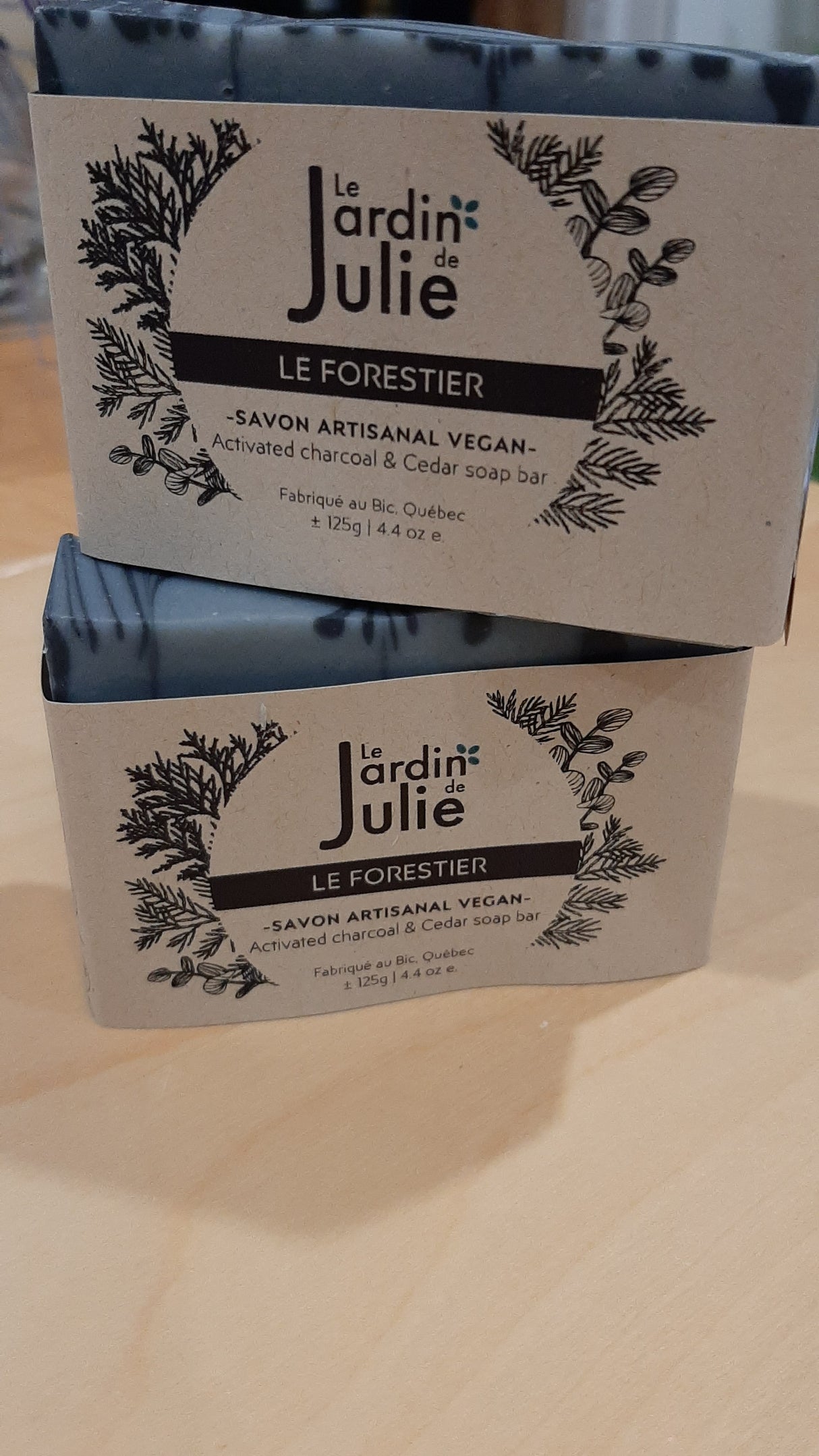 JdJ0444 - Savon artisanal végane - Le forestier