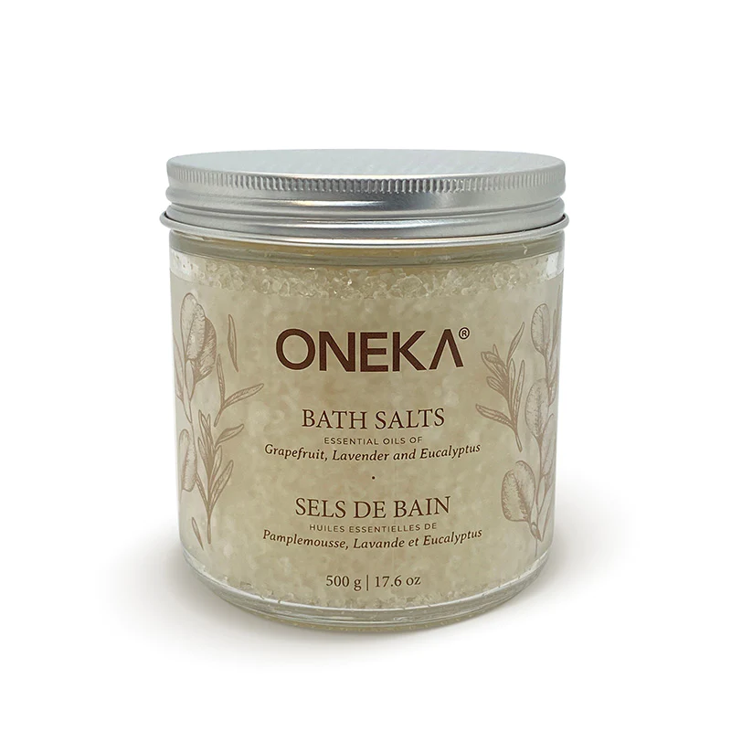 ONE0148 - Bath salts - grapefruit, lavender and eucalyptus 