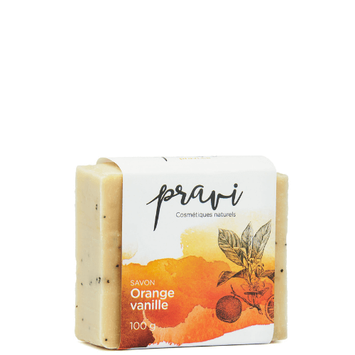 PRA1358 - Savon orange-vanille