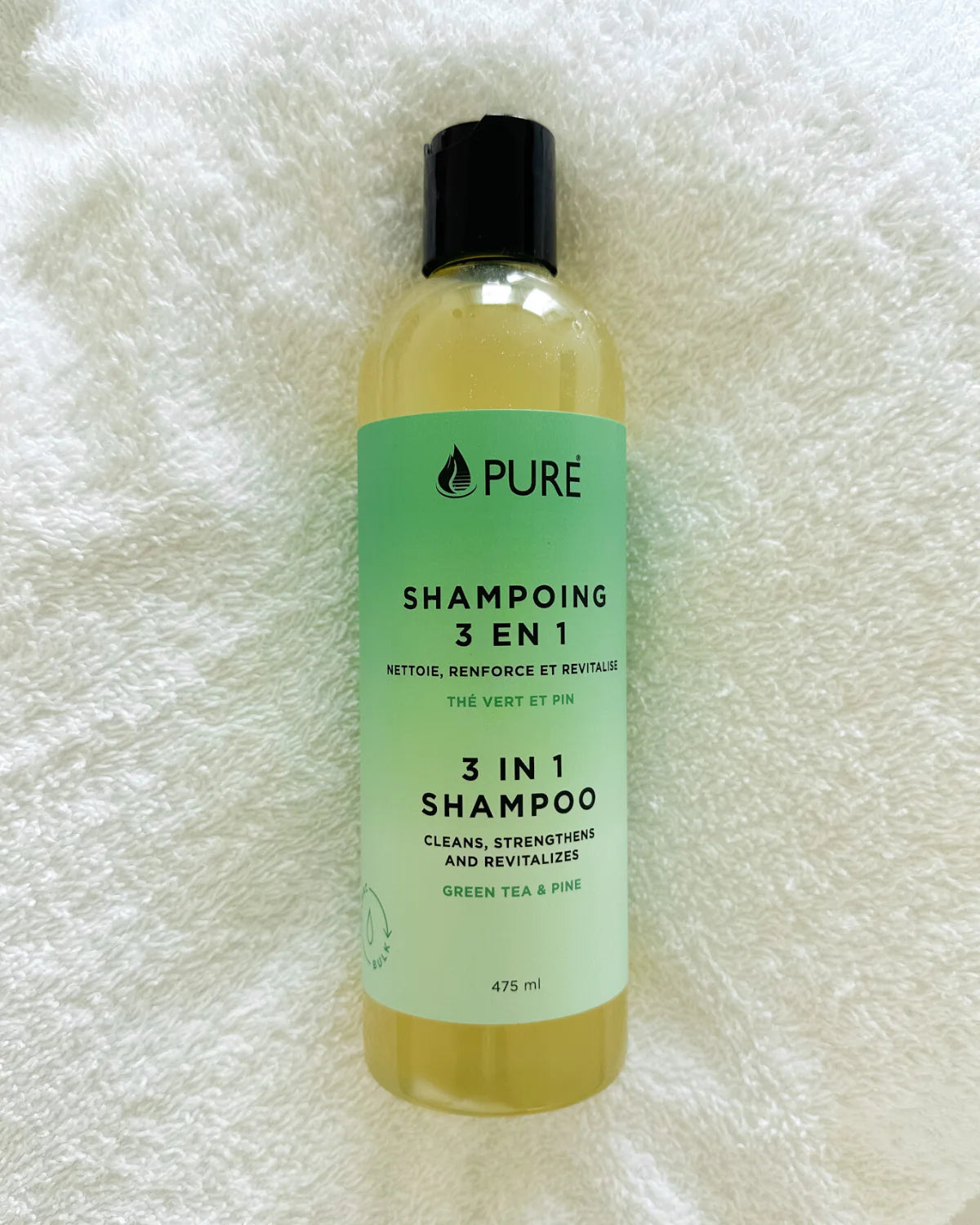 PUR0249 - BULK - Shampoo - Green tea and pine 