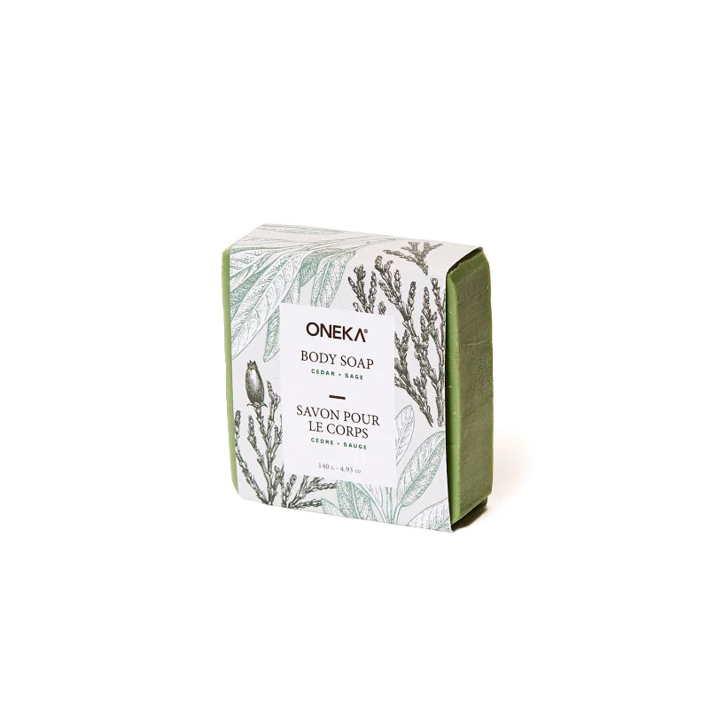 ONE0164 - Soap bar - Cedar and sage