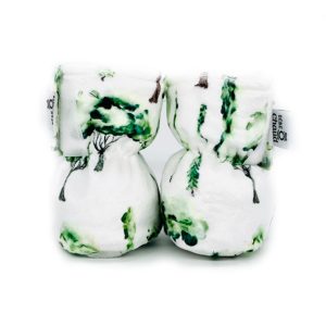 BOC0051 - Baby slippers - 24-36 months - green forest 