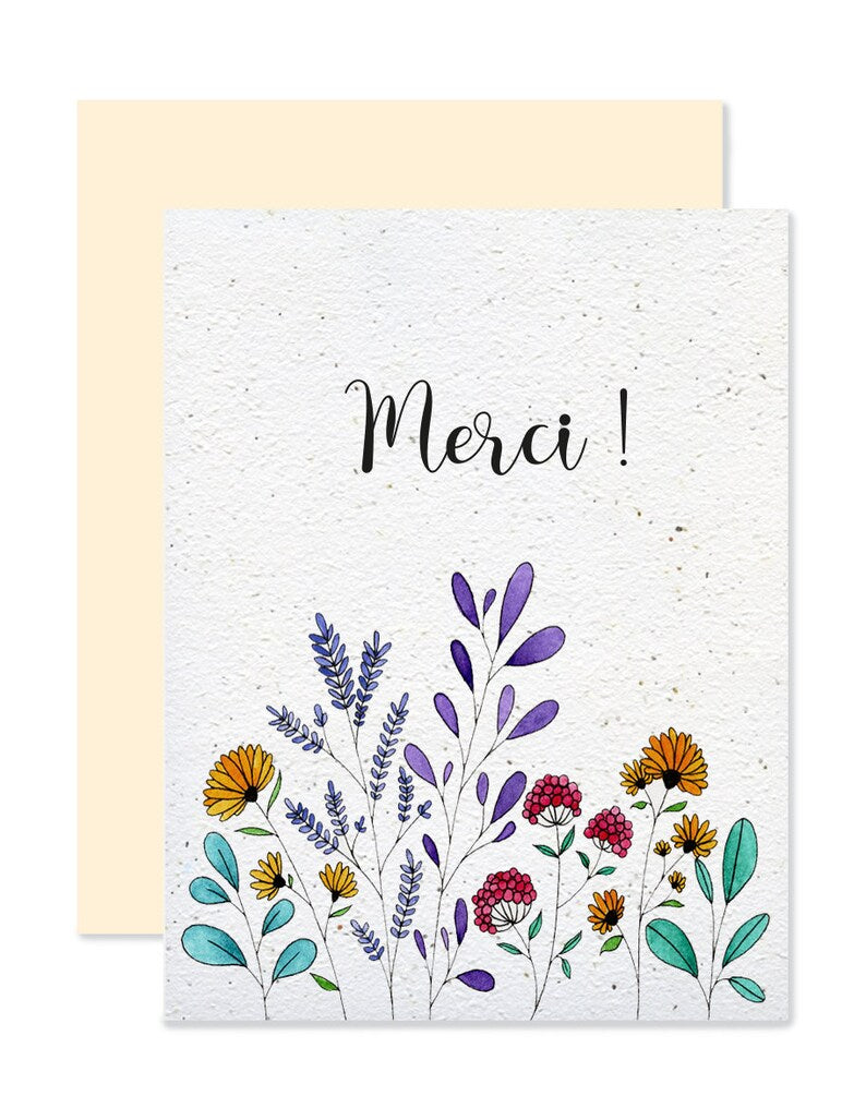 EMM0070 - Plantable greeting card - Thank you! 